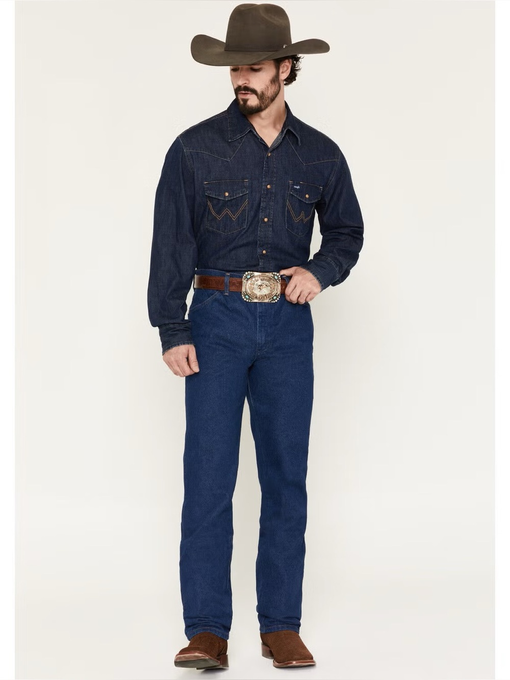WRANGLER 936 COWBOY CUT SLIM FIT Size 33 X 36